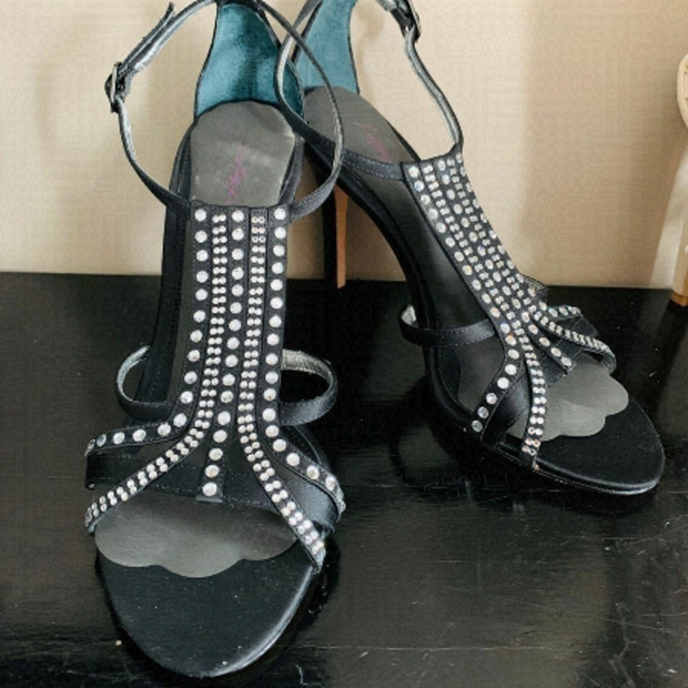 NINA embellished heels